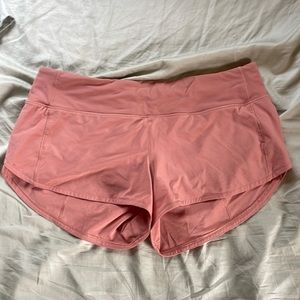 Lulu speed up shorts light pink size 8
